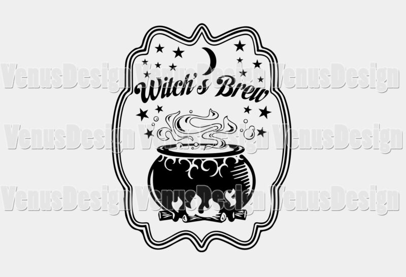 Witches Brew Editable Shirt Design
