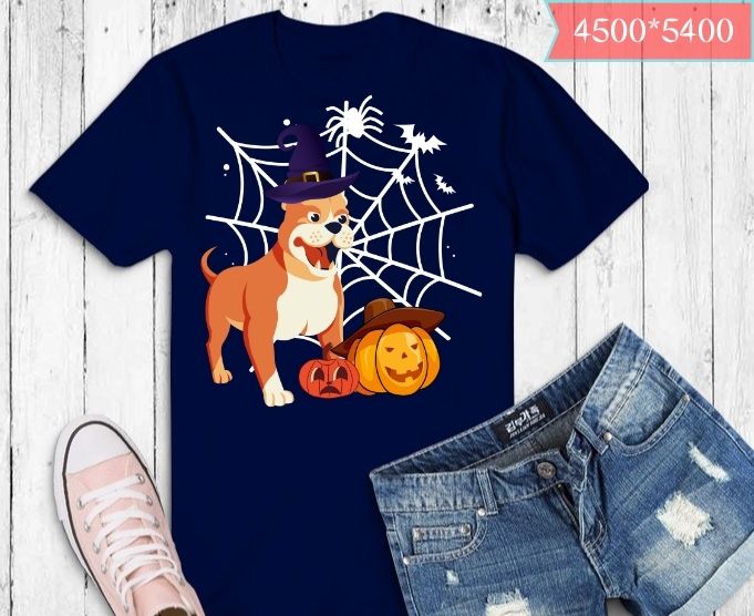 Funny pitbull dog halloween costume pumpkin dog owner T-shirt design svg,pajama, costume, pumpkin, ghost, zombie, dog, pets, dog lover, dog mom, dog owner,