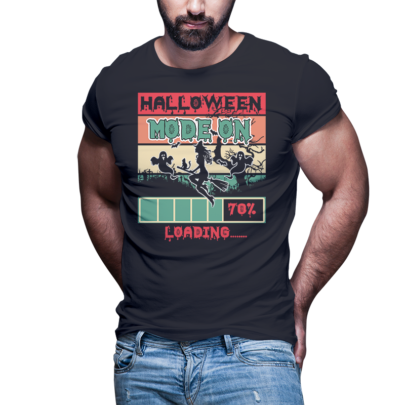 t-shirt vector 50 Halloween pumpkin boo tshirt designs bundle