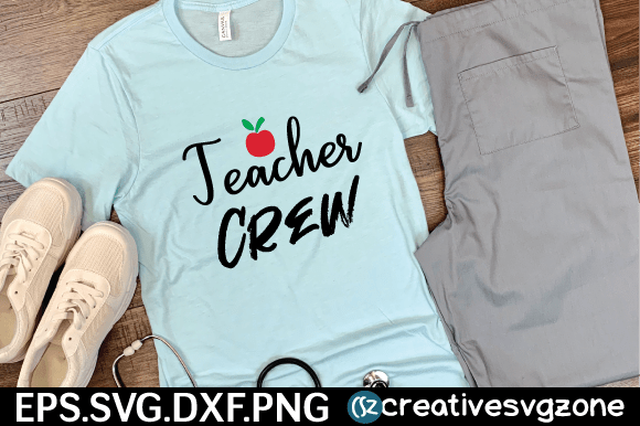 Teacher crew t shirt design