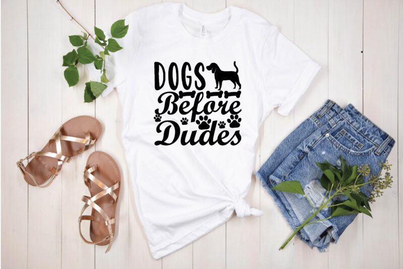 Dog svg bundle t shirt vector illustration