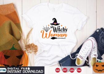 witchy woman svg T shirt Design