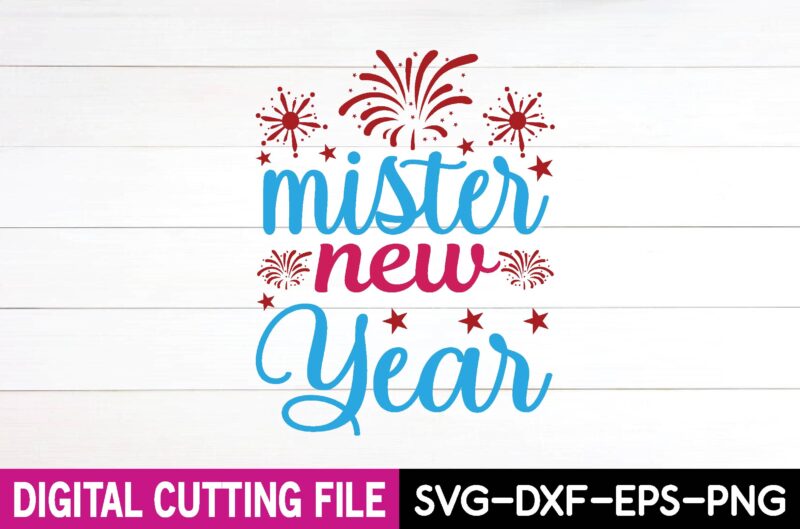 mister new year svg design,cut file design