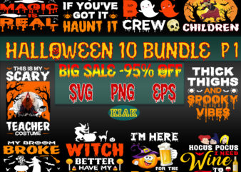 Halloween SVG 10 Bundle Part 1, Halloween SVG T-Shirt Design 10 Bundle Part 1, Halloween SVG Bundle, Halloween Bundles, Bundle Halloween, Bundles Halloween Svg, Pumpkin scary Svg, Pumpkin horror Svg,