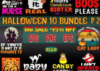 Halloween SVG 10 Bundle Part 2, Halloween SVG T-Shirt Design 10 Bundle Part 2, Halloween SVG Bundle, Halloween Bundles, Bundle Halloween, Bundles Halloween Svg, Pumpkin scary Svg, Pumpkin horror Svg,