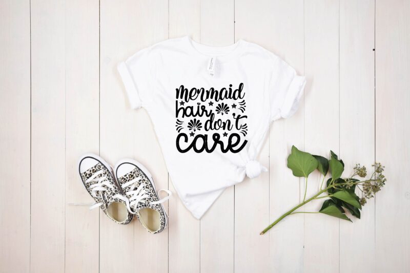 Mermaid svg bundle t shirt designs for sale