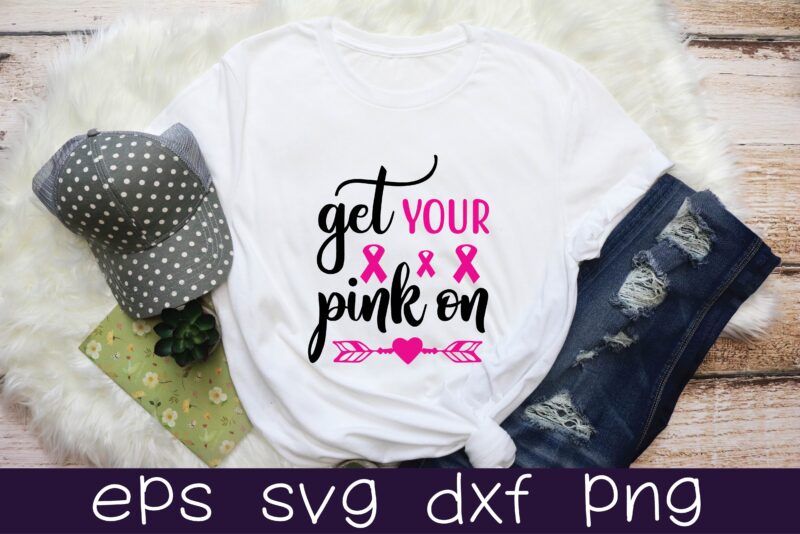 Breast Cancer SVG Bundle For sale!