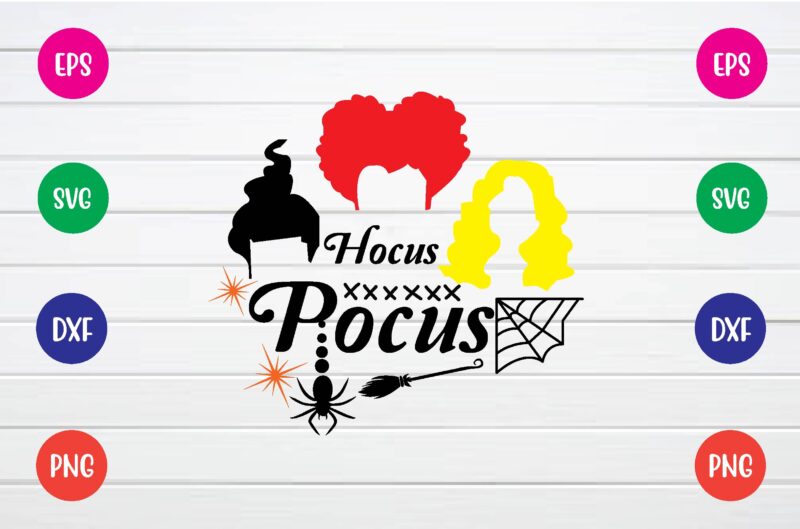 hocus pocus svg T shirt Design