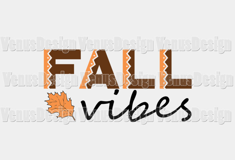 Fall Vibes Tshirt Editable Design