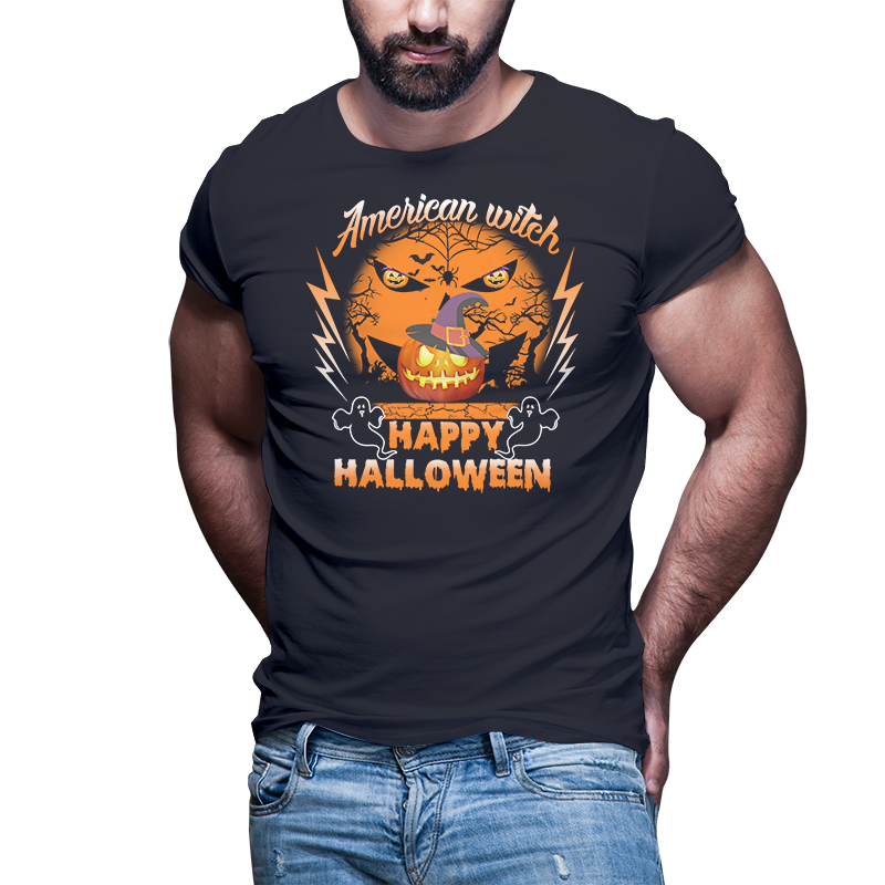 t-shirt vector 50 Halloween pumpkin boo tshirt designs bundle