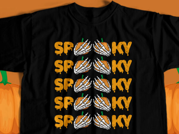 Spooky t-shirt design