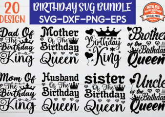 Birthday svg boundle t shirt template