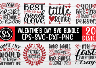 Valentine svg bundle t shirt vector art