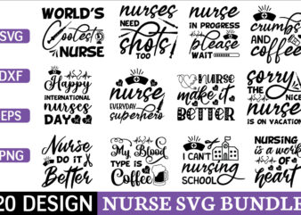 Nurse svg bundle graphic t shirt