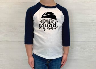 dad squad svg t shirt vector illustration