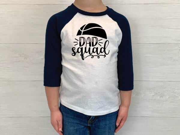 Dad squad svg t shirt vector illustration