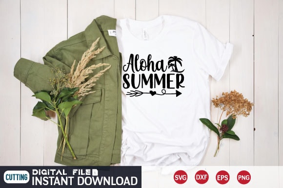 Summer svg bundle t shirt template vector