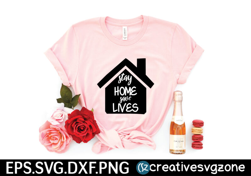 Stay Home SVG Design Bundle For Sale!