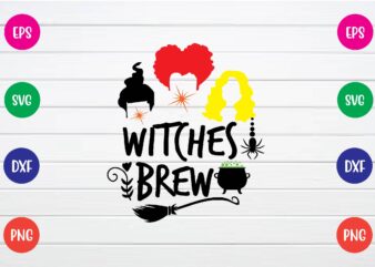 witches brew svg T shirt Design