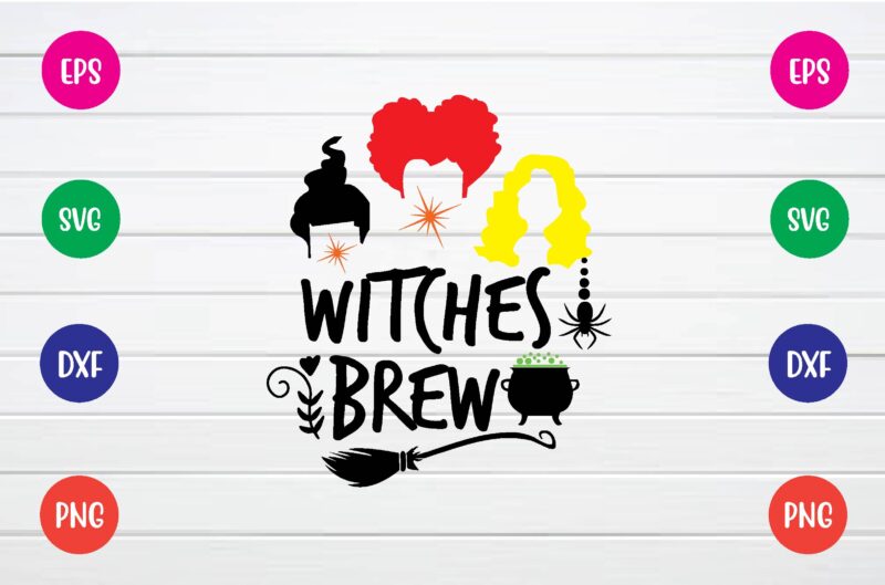 witches brew svg T shirt Design