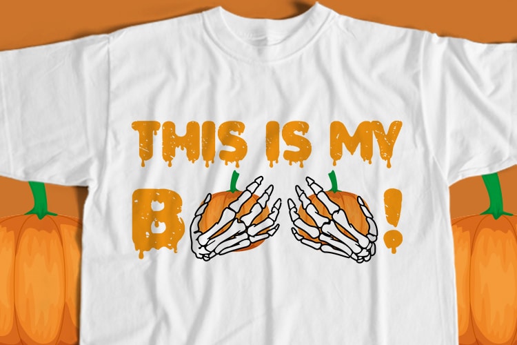 This Is My Boo! T-Shirt Design