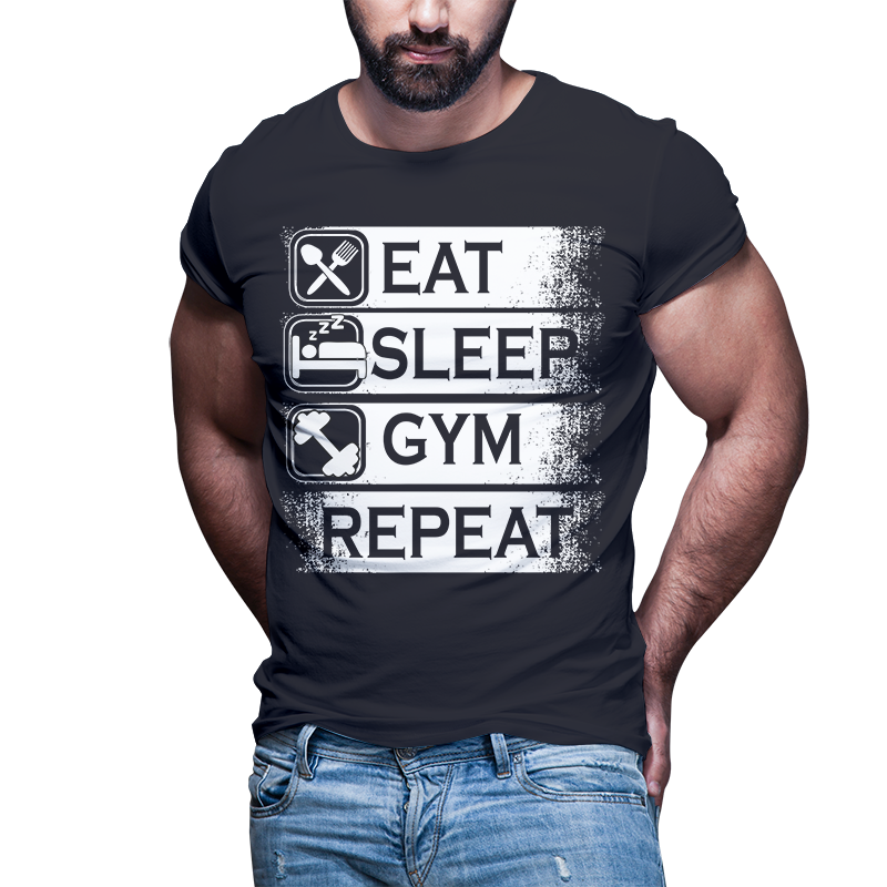 45 GYM Fitness motivation tshirt designs bundle - Buy t-shirt designs