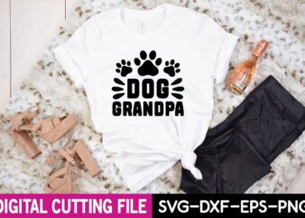 dog grandpa svg t shirt