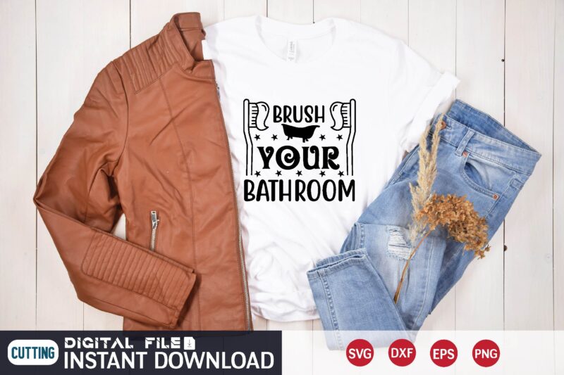 Bathroom svg bundle graphic t shirt