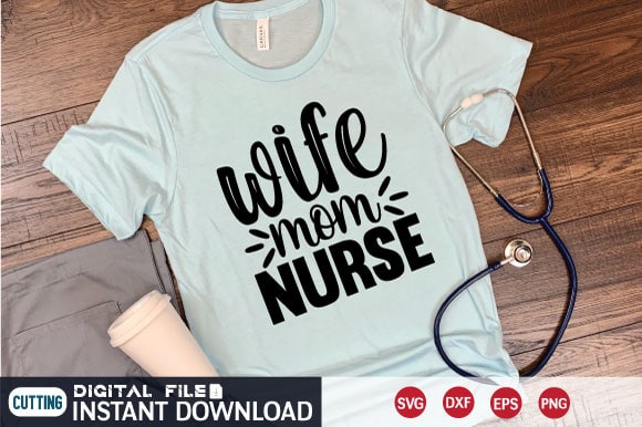 Nurse svg bundle graphic t shirt