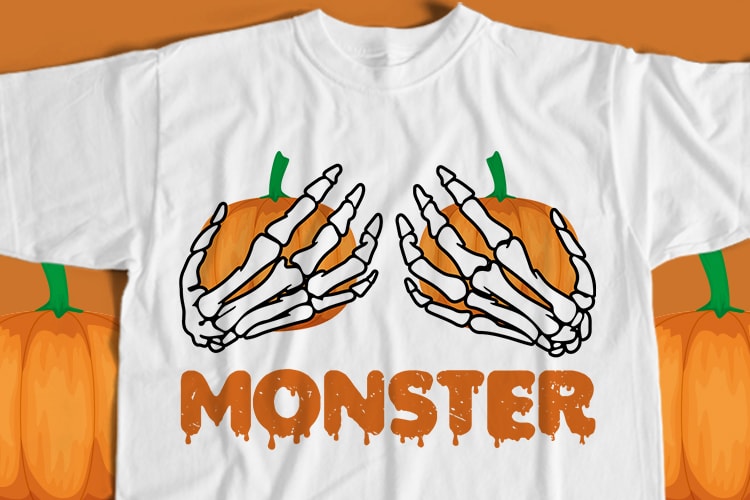 Monster T-Shirt Design