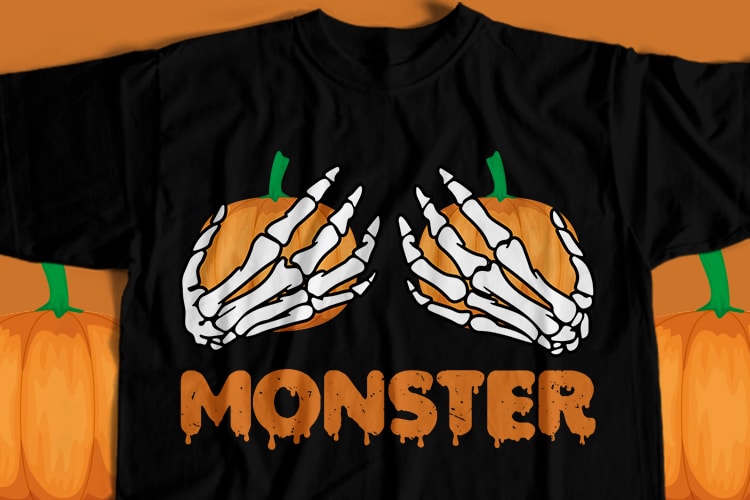 Monster T-Shirt Design