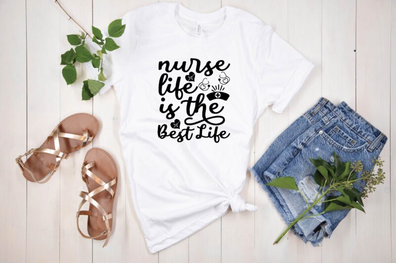 Nurse svg bundle graphic t shirt