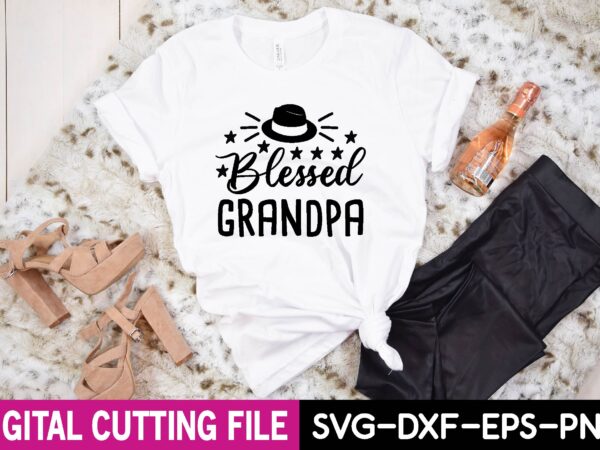 Blessed grandpa svg t shirt
