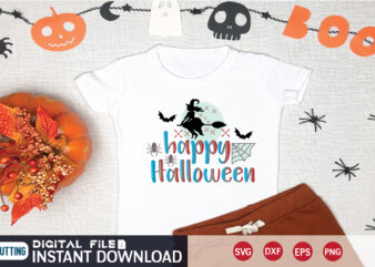 happy halloween svg t shirt design