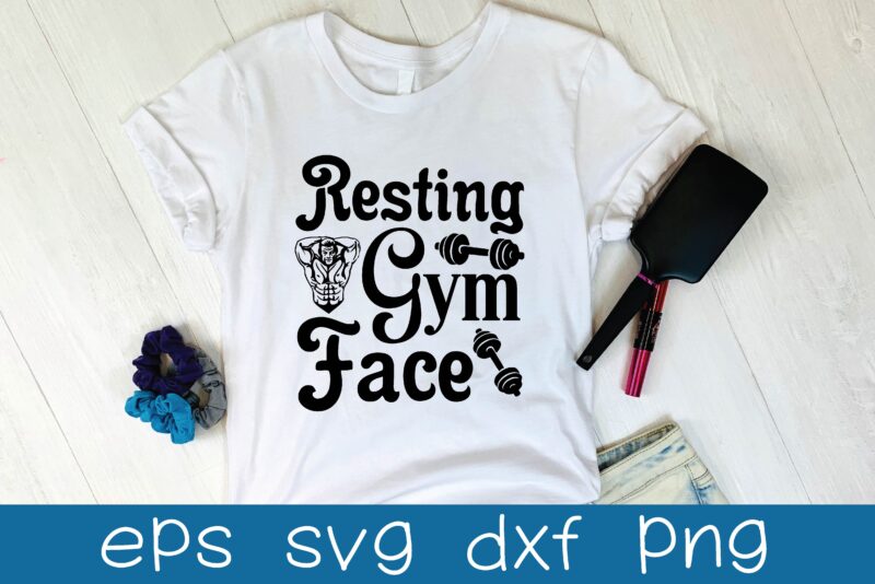 Gym svg bundle t shirt design template