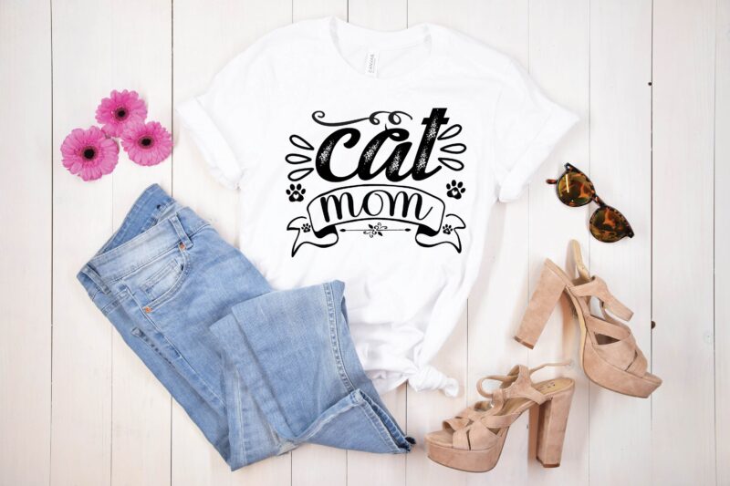 Cat svg bundle graphic t shirt