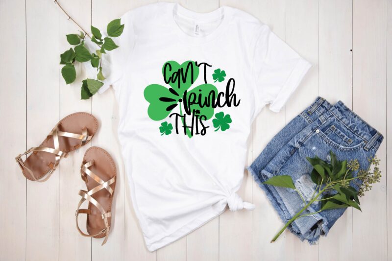 St-patricks-day svg bundle t shirt template vector