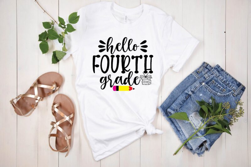 school svg bundle graphic t shirt for sale!