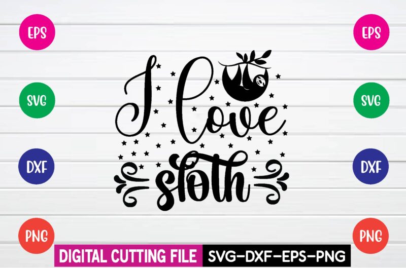 Sloth svg design Bundle for sale!,cut file Bundle