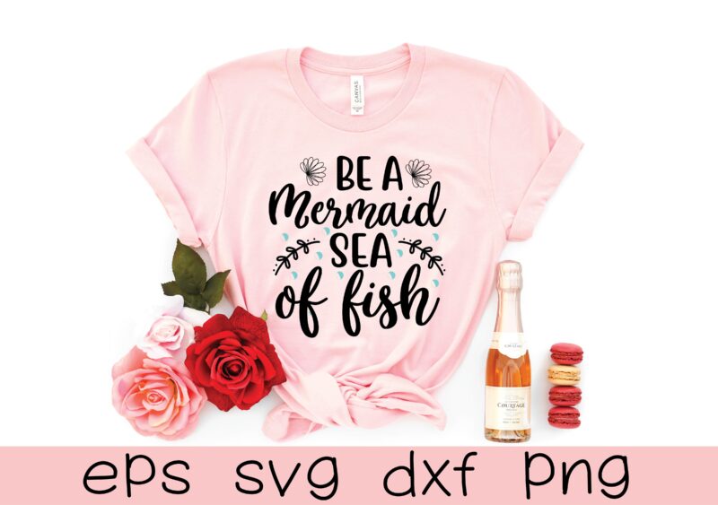 Mermaid svg bundle t shirt designs for sale