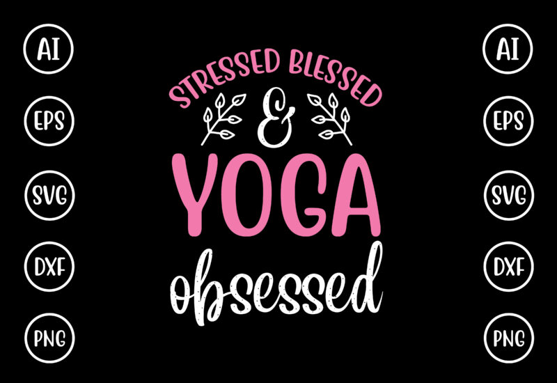 Yoga SVG Bundle for sale!