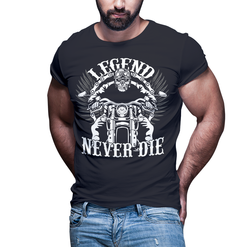 50 Biker tshirt designs bundle editable