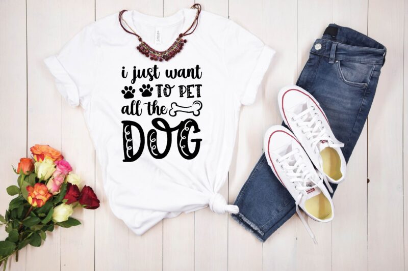 Dog svg bundle t shirt vector illustration