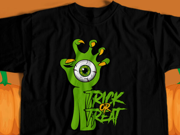 Trick or treat t-shirt design