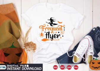 frequent flyer svg T shirt Design