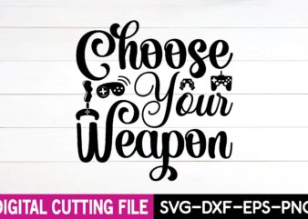 choose your weapon svg