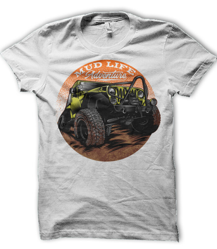 MUD LIFE ADVENTURE GRAPHIC ILLUSTRATION