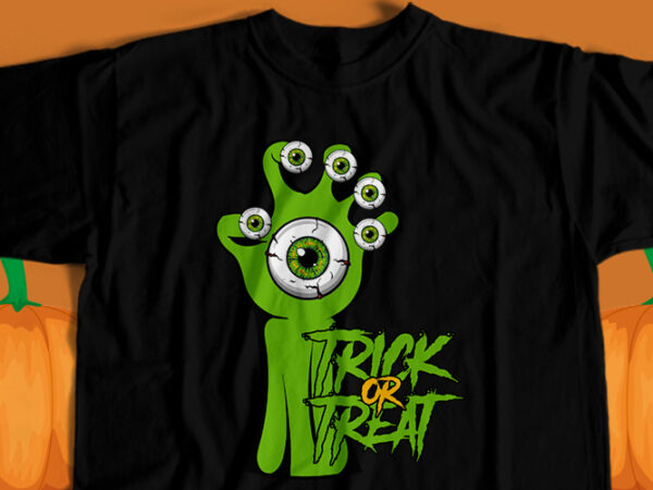 Trick or treat t-shirt design
