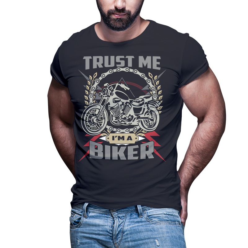 50 Biker tshirt designs bundle editable