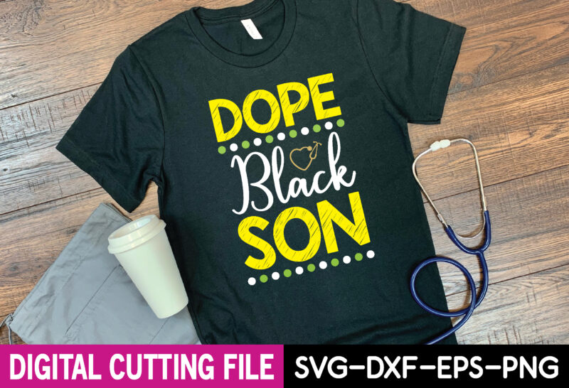 Dope Black Son t-shirt design